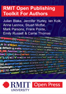 RMIT Open Publishing Toolkit for Authors book cover