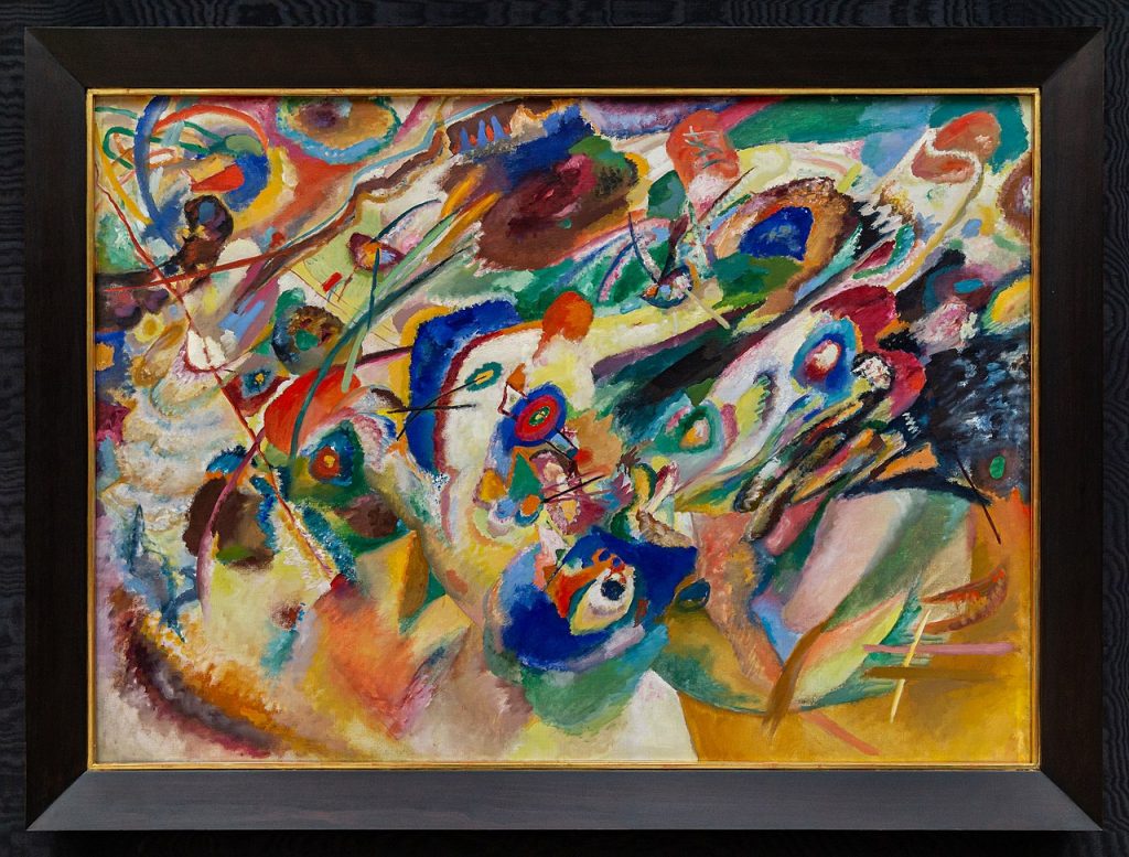 Entwurf 2 zu Komposition VII by Wassily Kandinsky