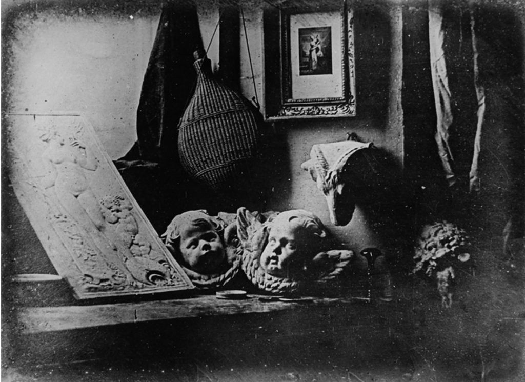 Daguerreotype photographic image, Daguerre Atelier 1837