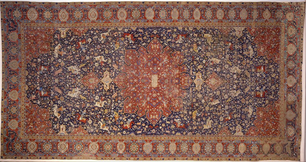 Persian carpet by Ghyas el Din Jami – Weaver
