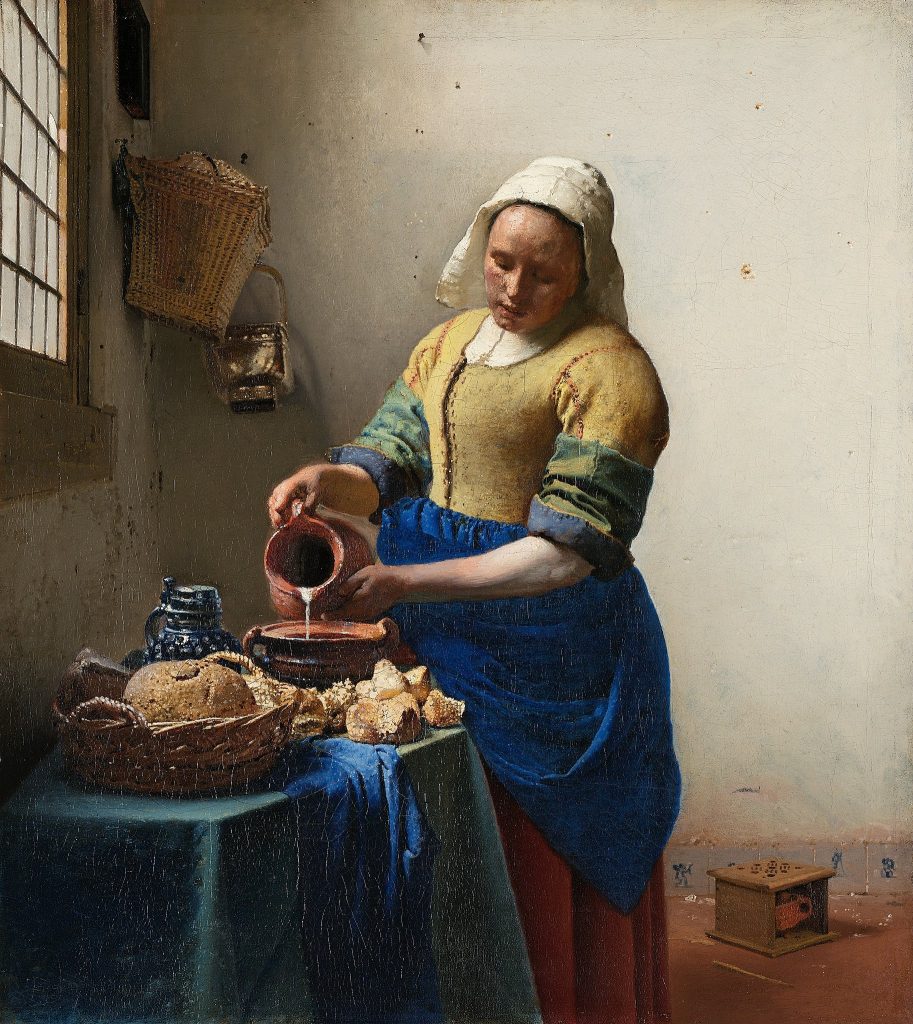 Johannes Vermeer - Het melkmeisje (the Milkmaid)